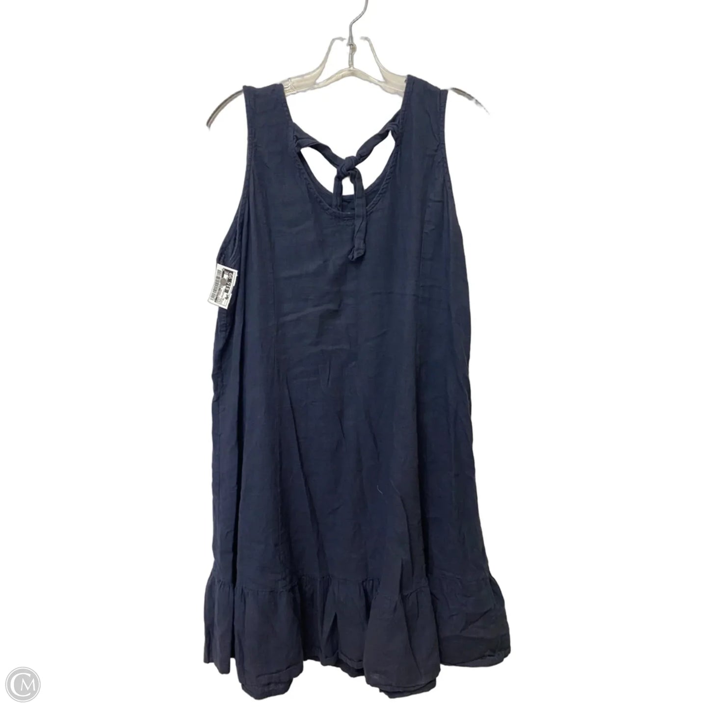 Dress Casual Midi By Clothes Mentor In Blue, Size: Xl
