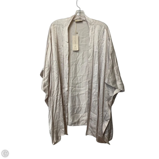 Shawl By Clothes Mentor In Cream, Size: Osfm