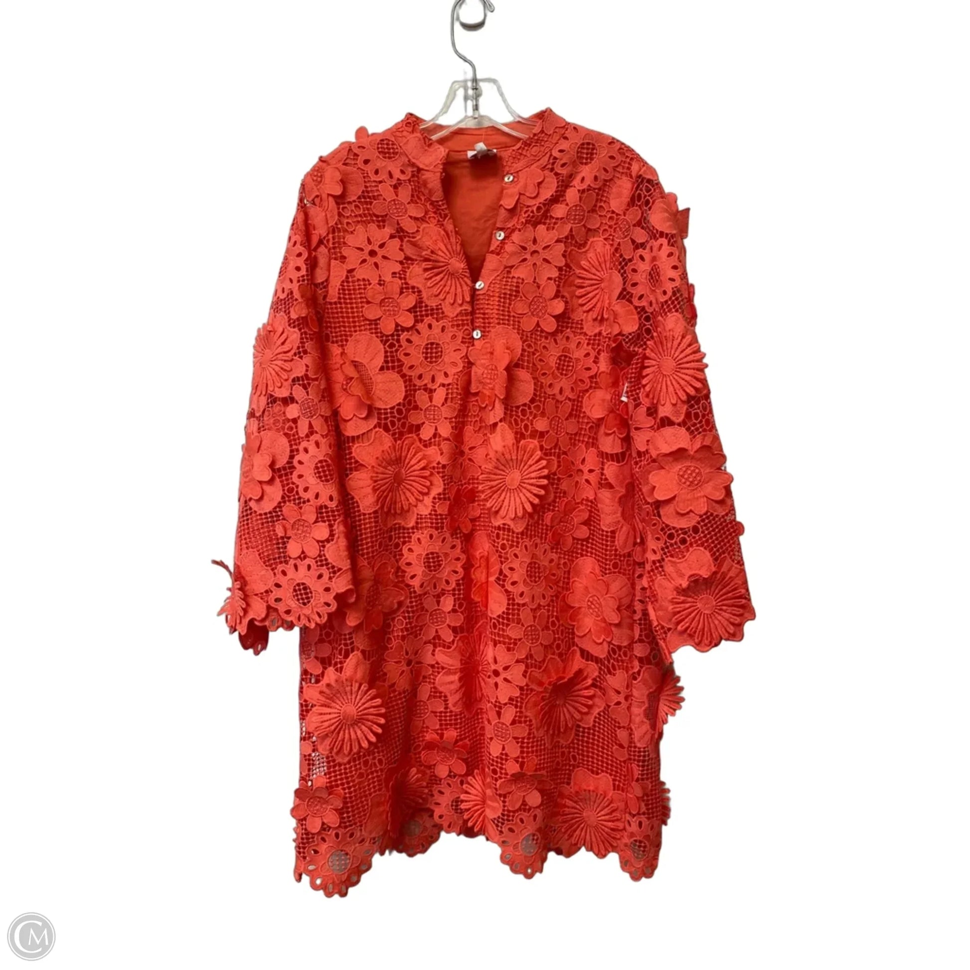 j marie red dress J. Marie Hollin Midi Dress