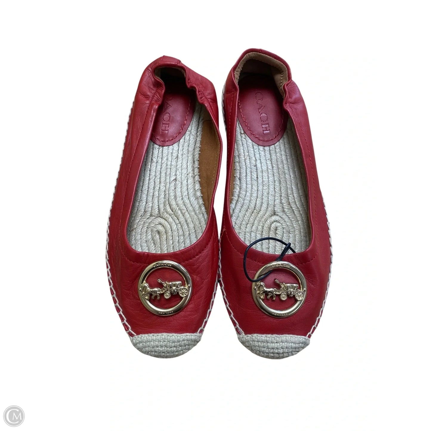 Shoes Designer By Coach In Red, Size: 7.5