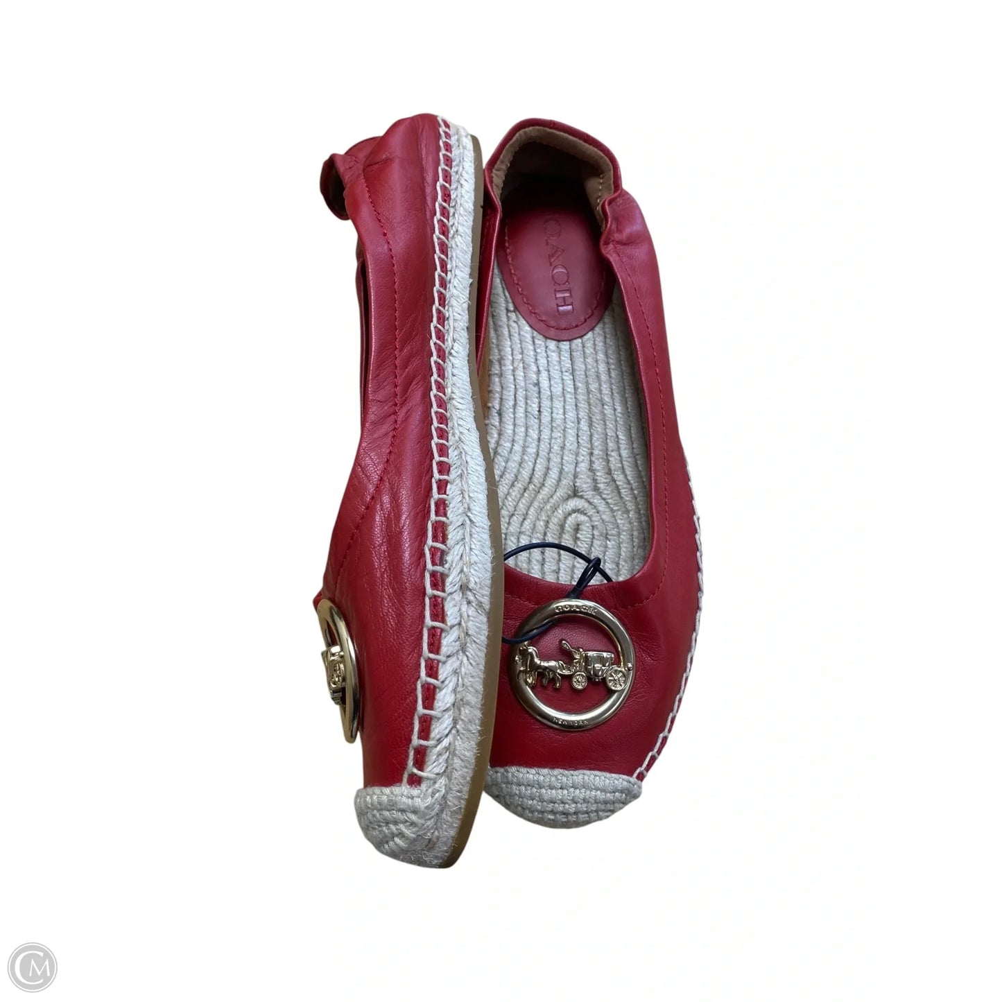 Shoes Designer By Coach In Red, Size: 7.5