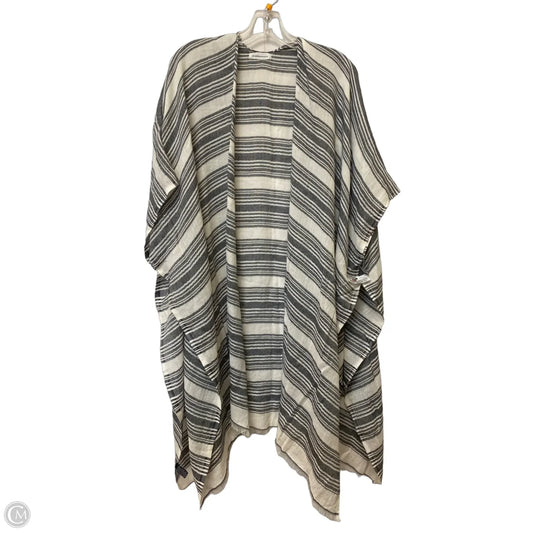 Shawl By Anthropologie In Striped Pattern, Size: Osfm