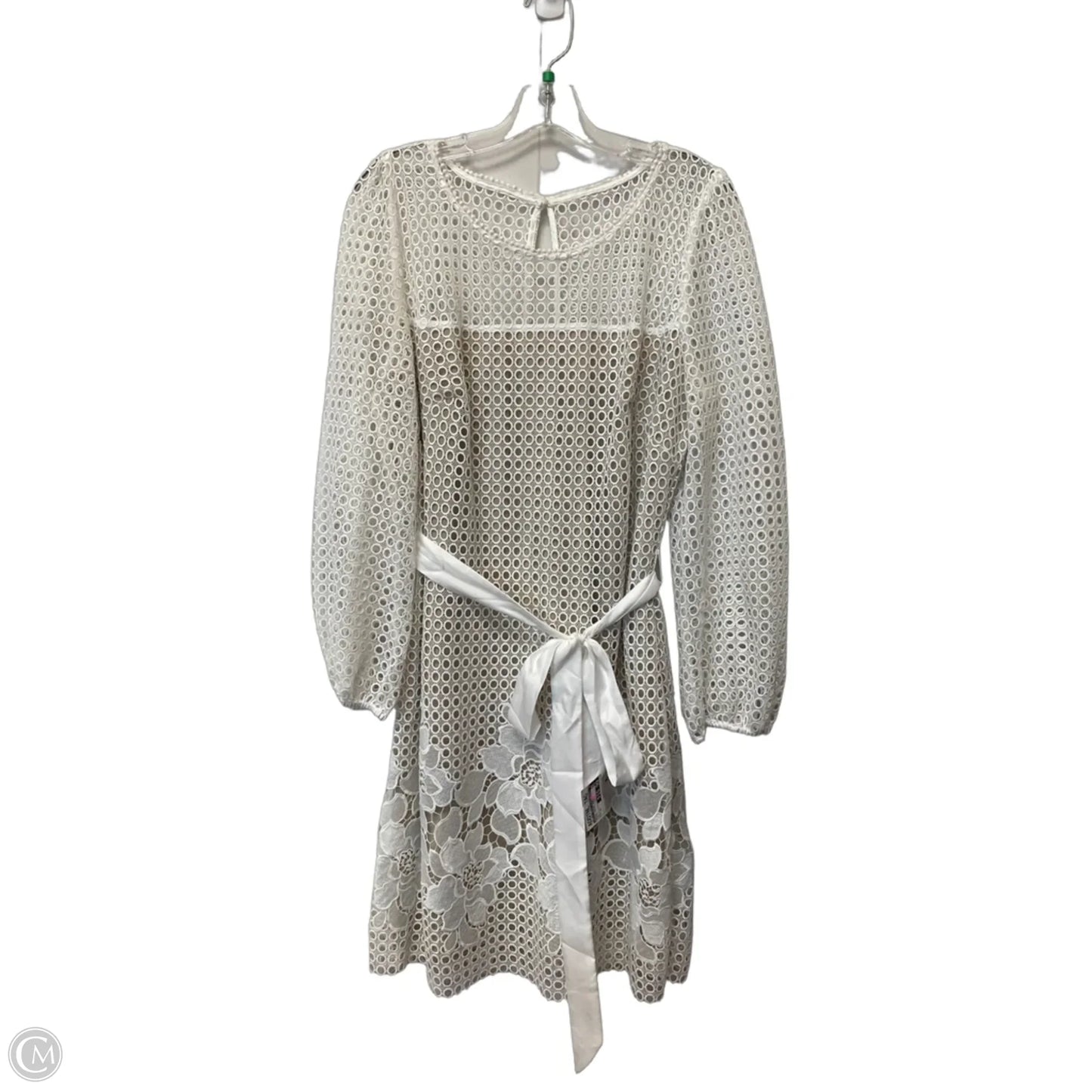 Dress Casual Midi By White House Black Market In White, Size: 14
