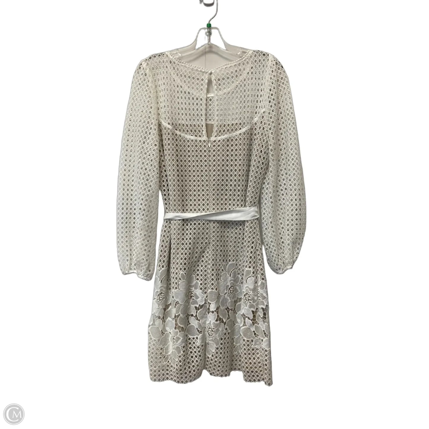 Dress Casual Midi By White House Black Market In White, Size: 14