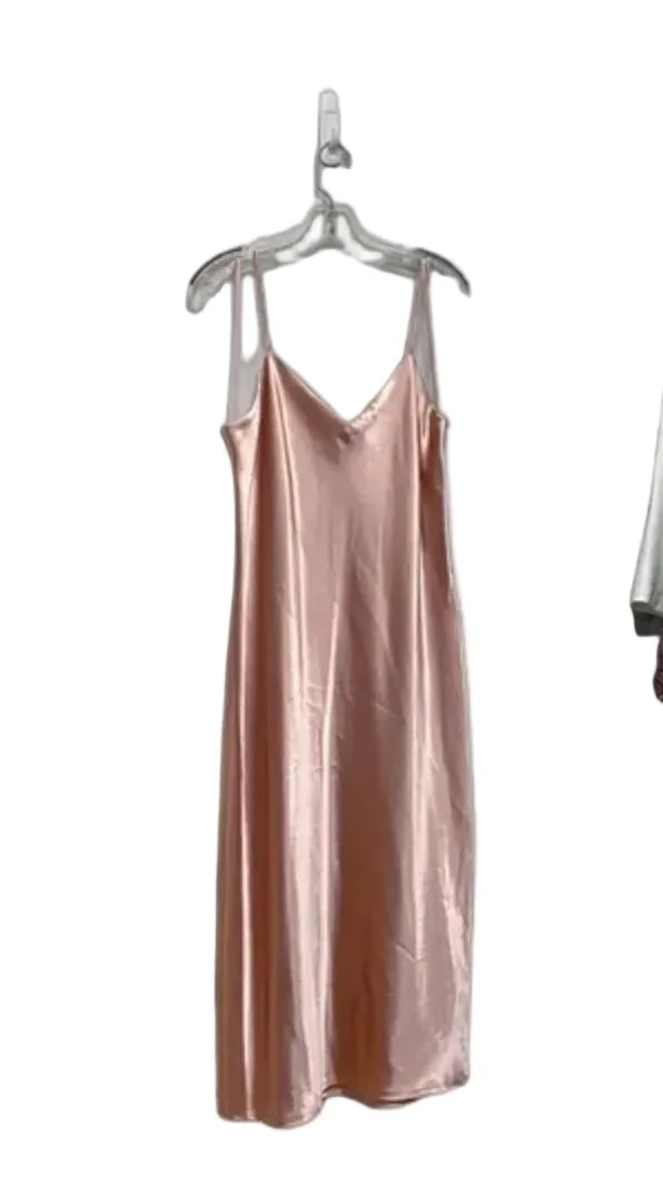 Dress Casual Maxi By Lc Lauren Conrad In Pink, Size: L