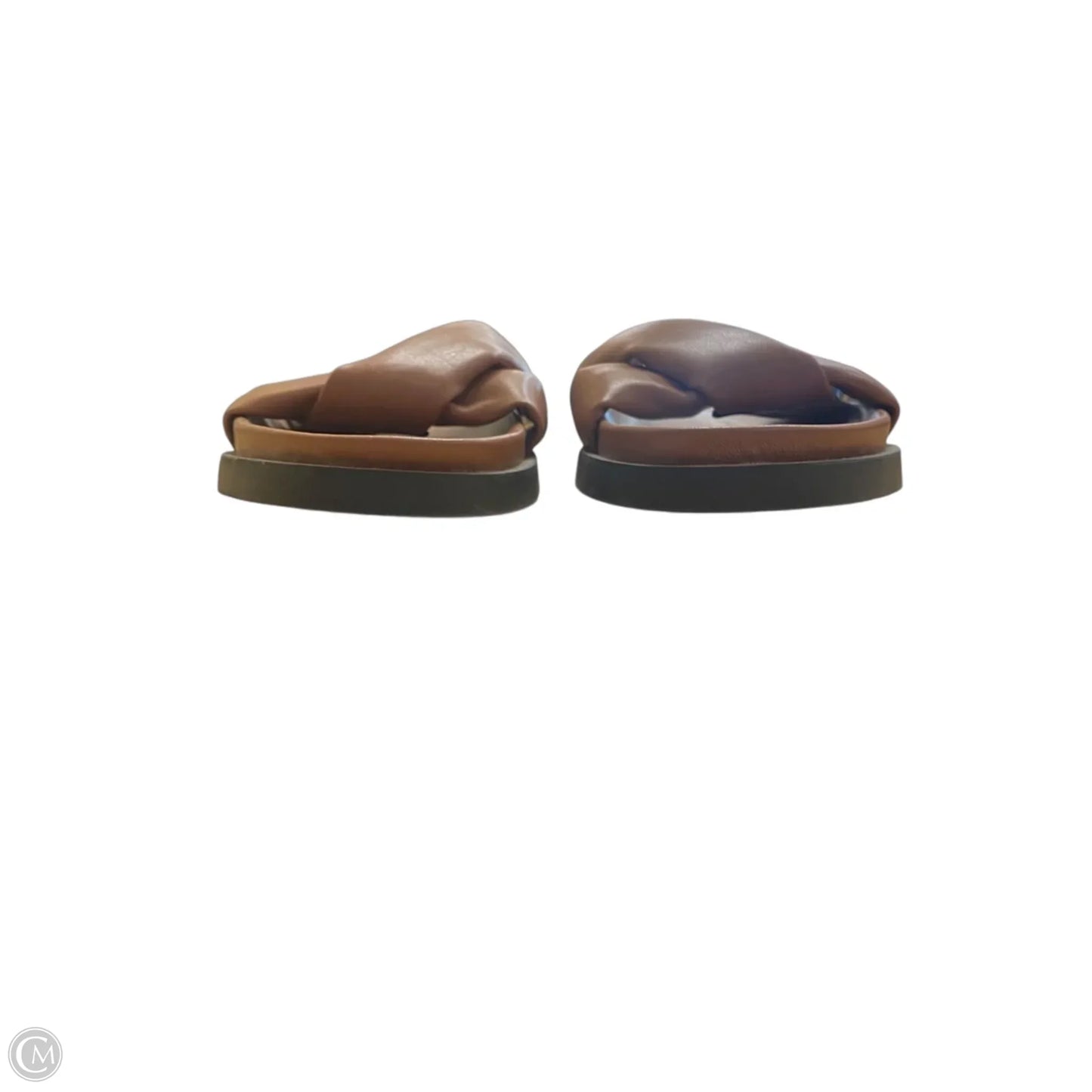 Sandals Flats By Loft In Brown, Size: 8