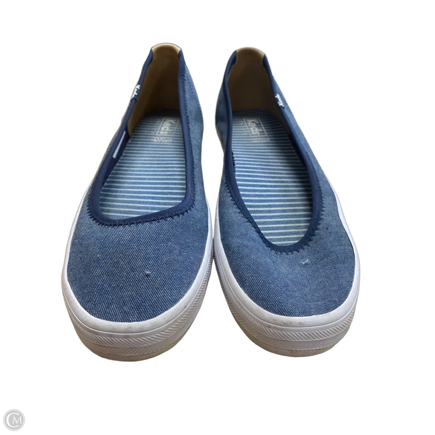 Shoes Flats By Keds In Blue, Size: 9