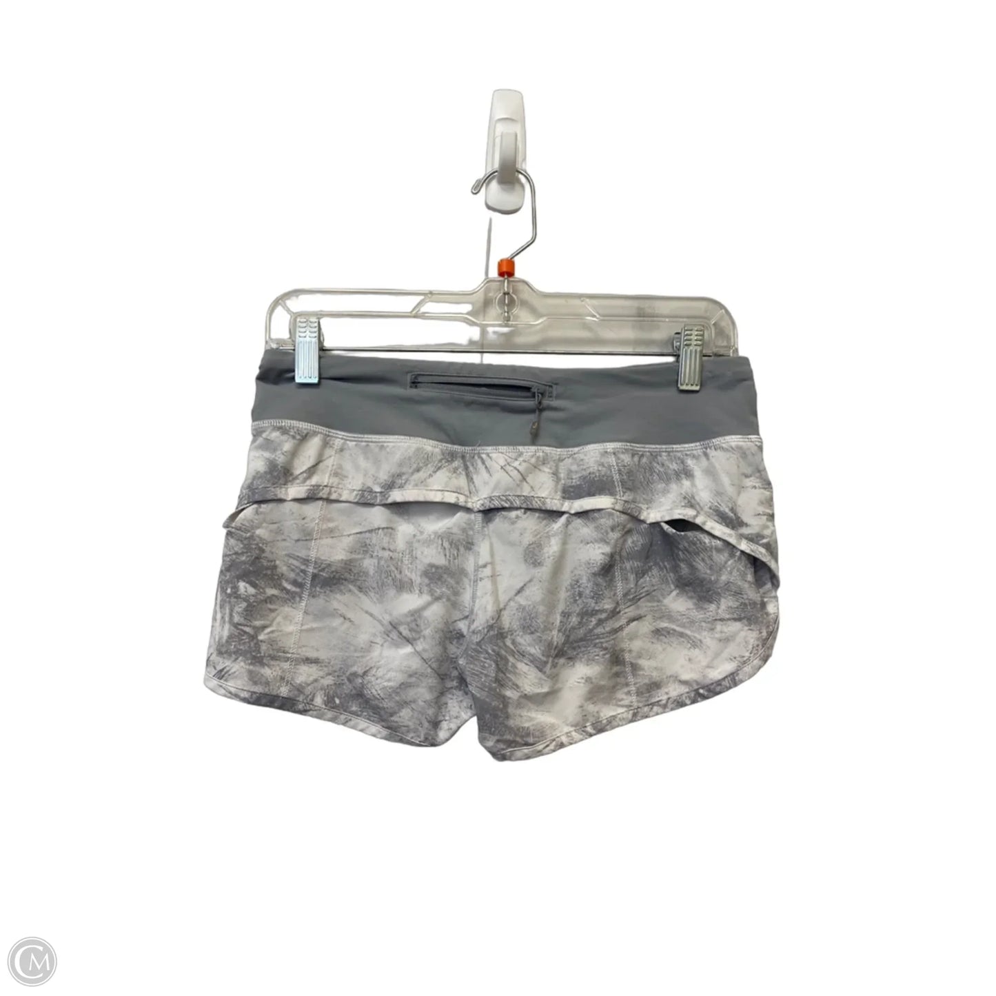 Athletic Shorts By Lululemon In Grey, Size: 4
