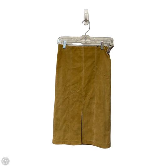 Skirt Designer By Alice + Olivia In Tan, Size: 0