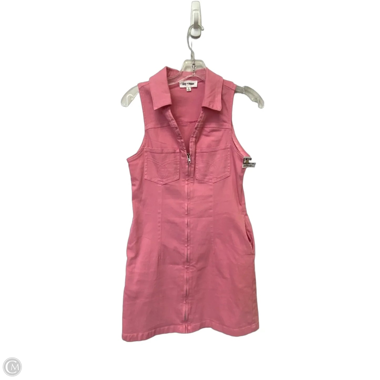 Dress Casual Midi By Day + Moon In Pink, Size: S