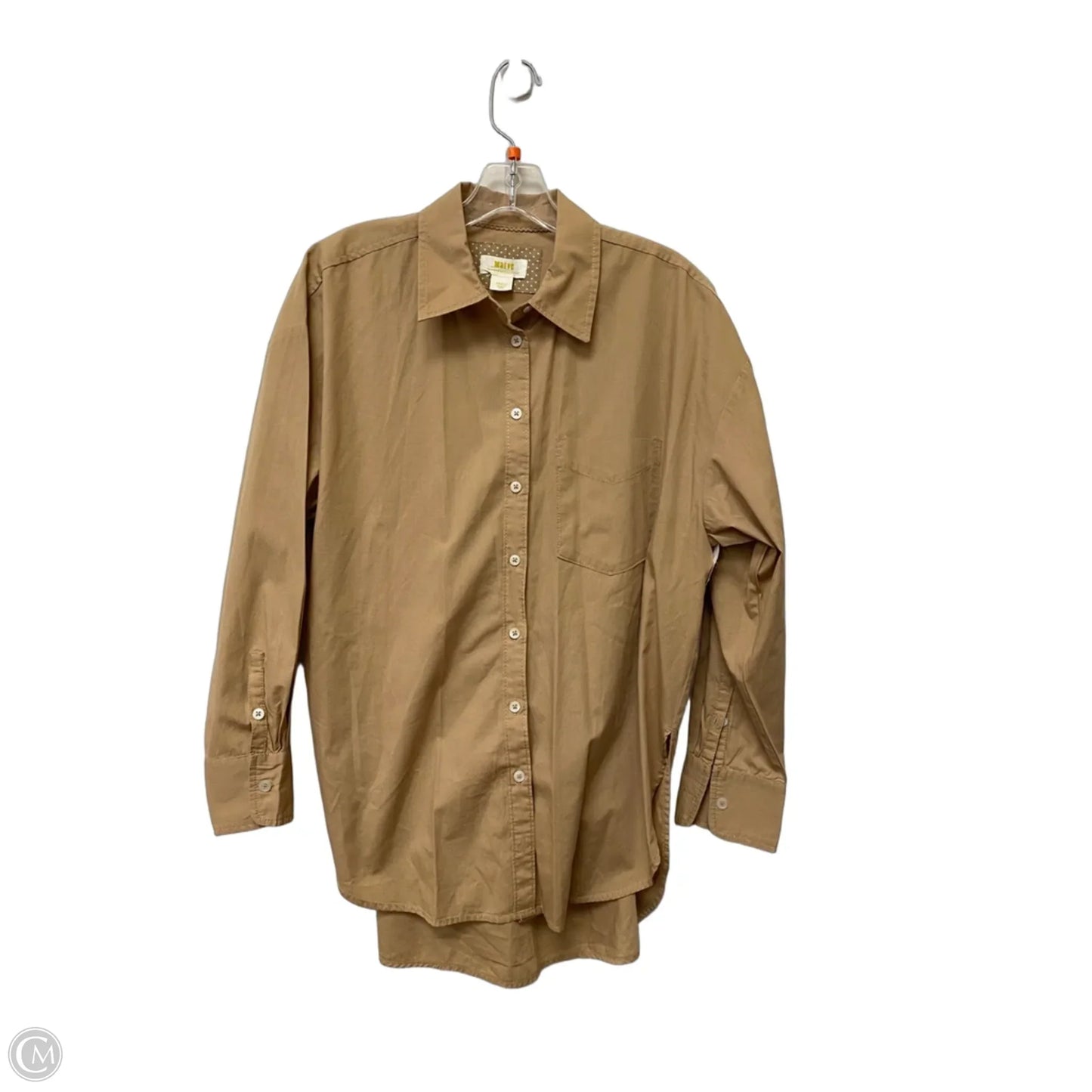 Top Long Sleeve By Maeve In Tortoise Shell Print, Size: S