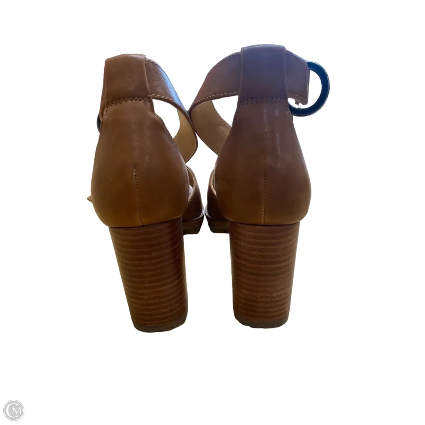 Shoes Heels Block By Crown And Ivy In Tan, Size: 6