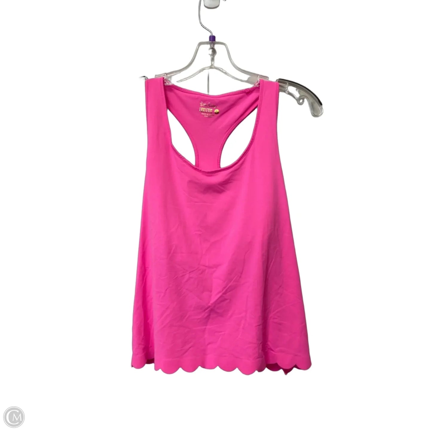 Top Sleeveless Designer By Lilly Pulitzer In Pink, Size: L