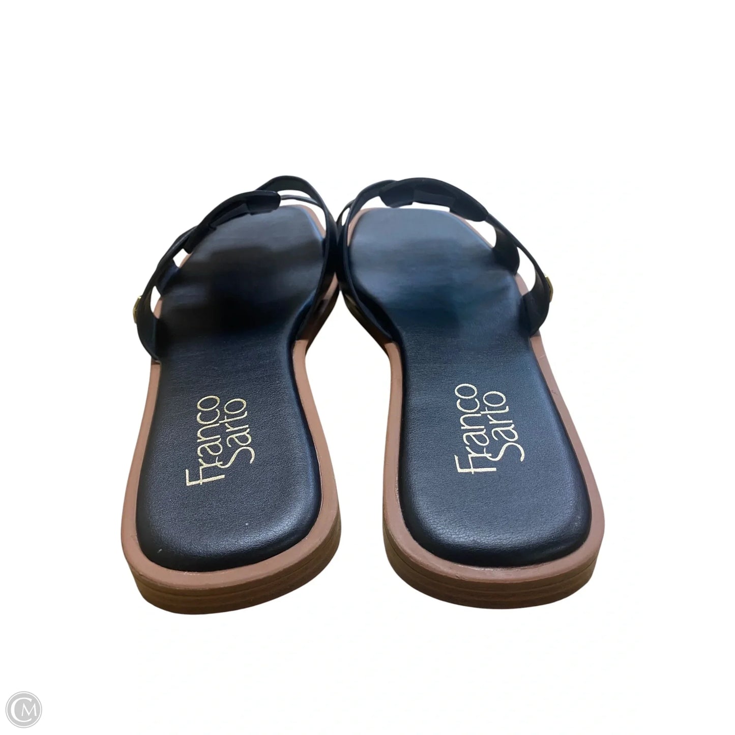 Sandals Flats By Franco Sarto In Black, Size: 7.5