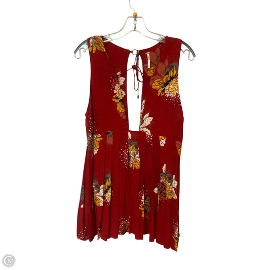 Dress Casual Short By Free People In Red, Size: Xs