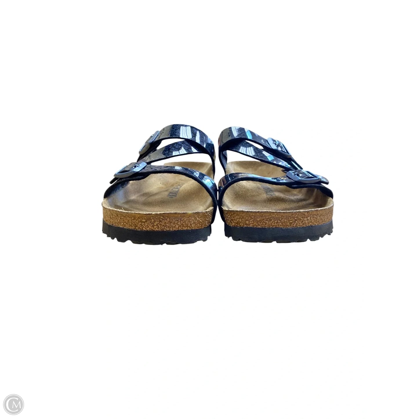 Sandals Flats By Birkenstock In Tan, Size: 9