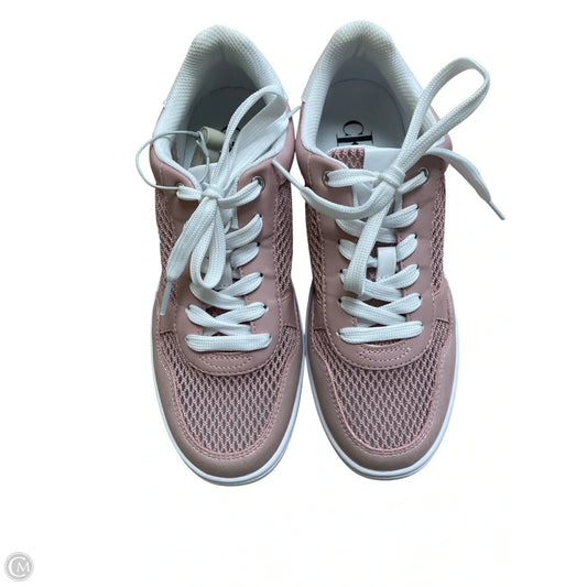 Shoes Sneakers By Calvin Klein In Pink, Size: 8.5