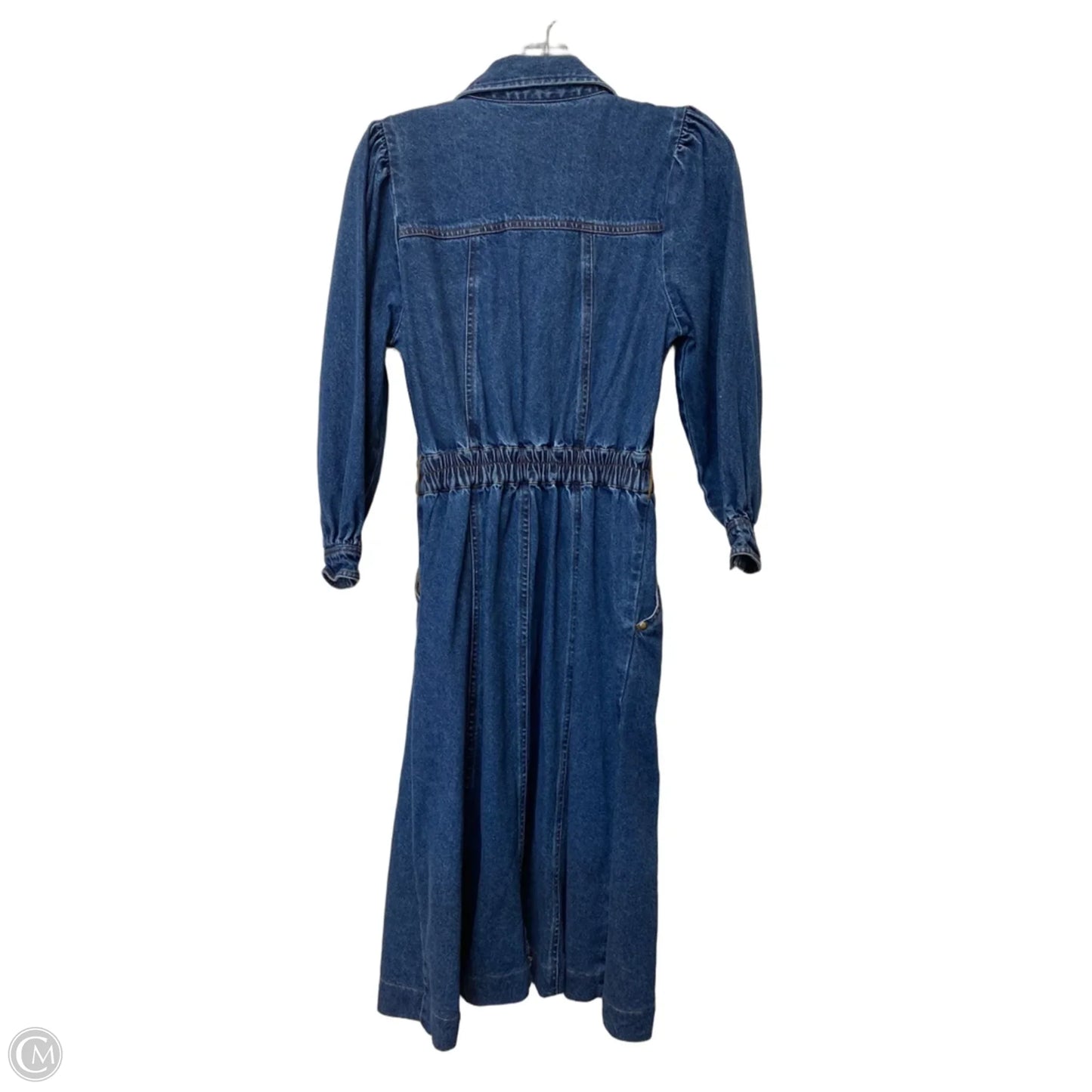 Dress Casual Midi By Cleobella In Blue Denim, Size: S