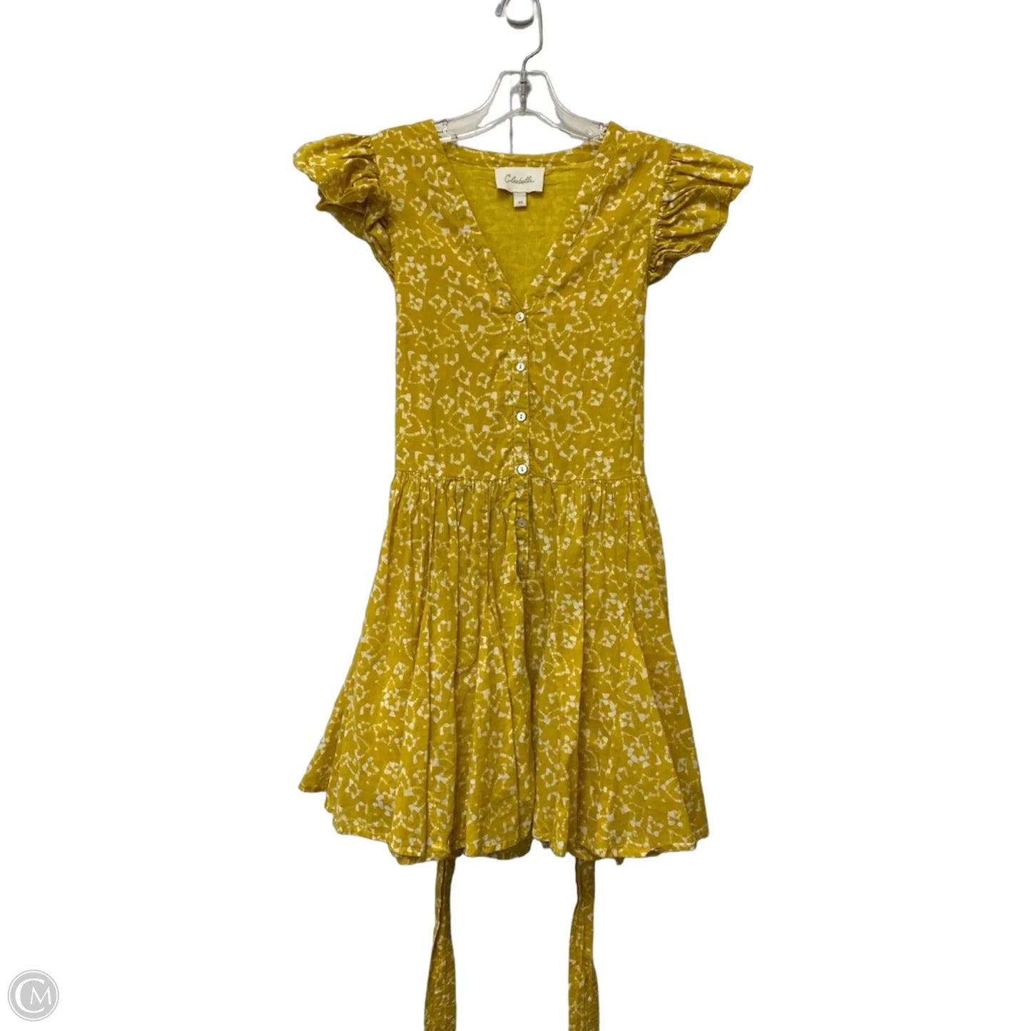 Dress Casual Midi By Cleobella In Yellow, Size: Xs