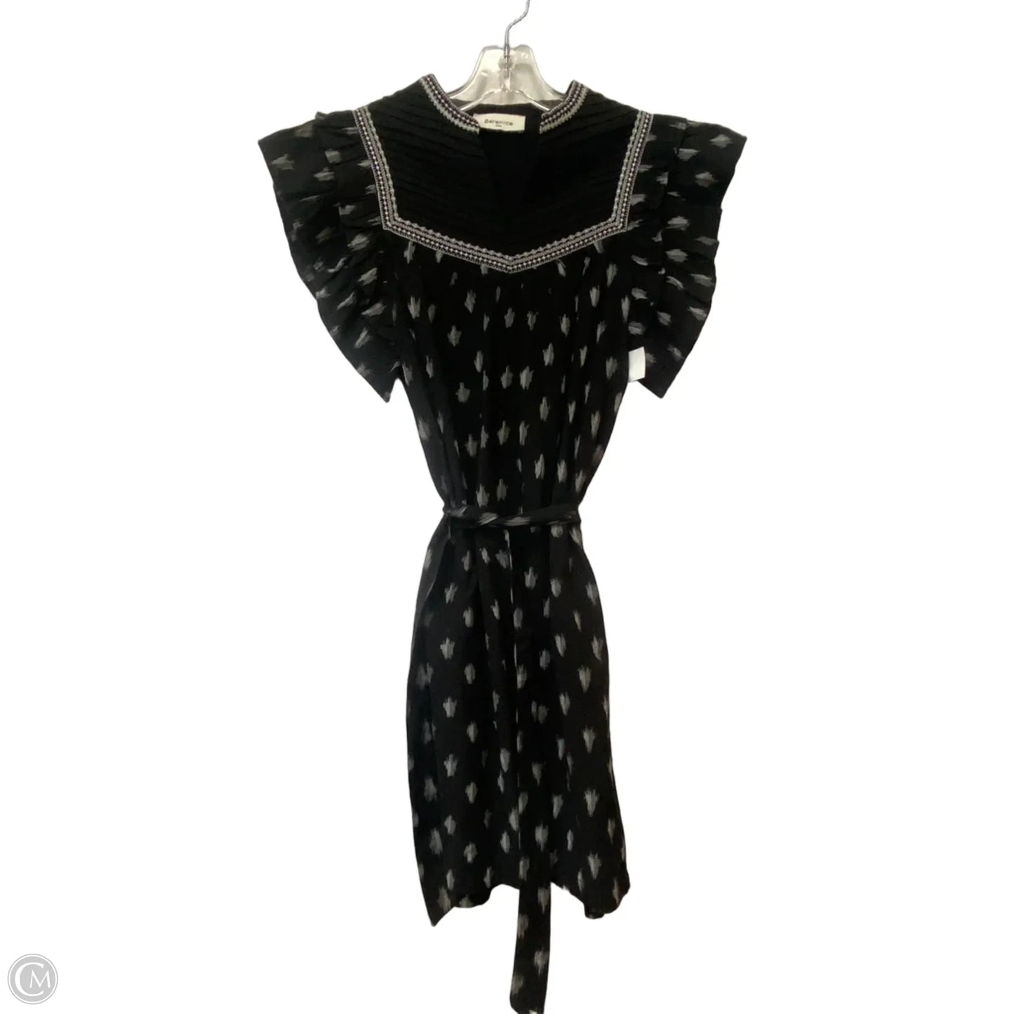 Dress Casual Midi By Cmb In Black, Size: S