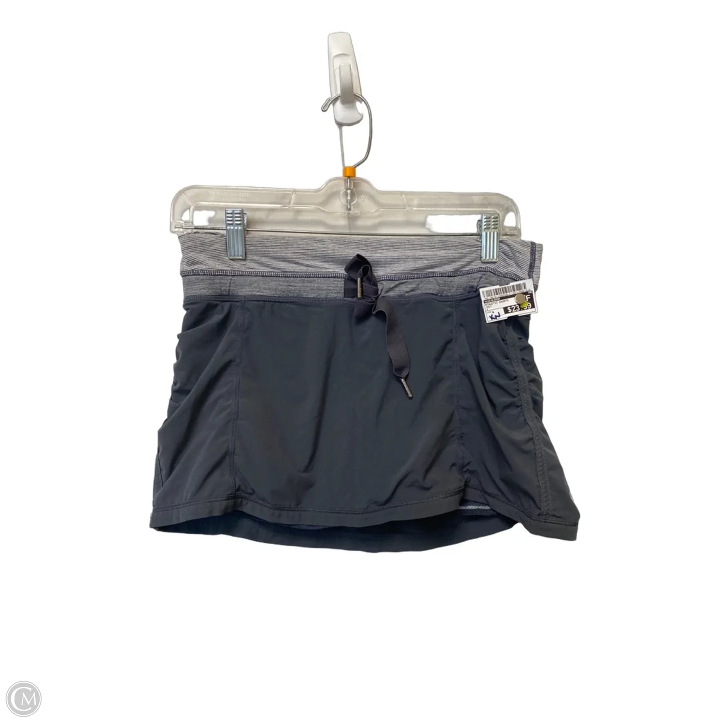 Athletic Shorts By Lululemon In Grey, Size: 4