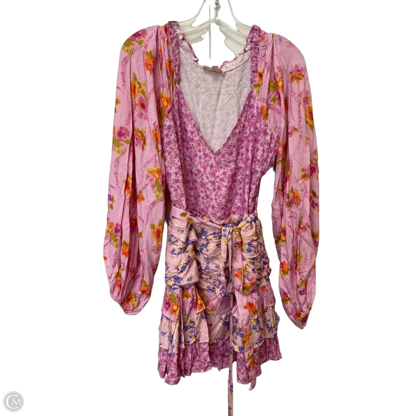 Dress Casual Midi By Clothes Mentor In Floral Print, Size: S