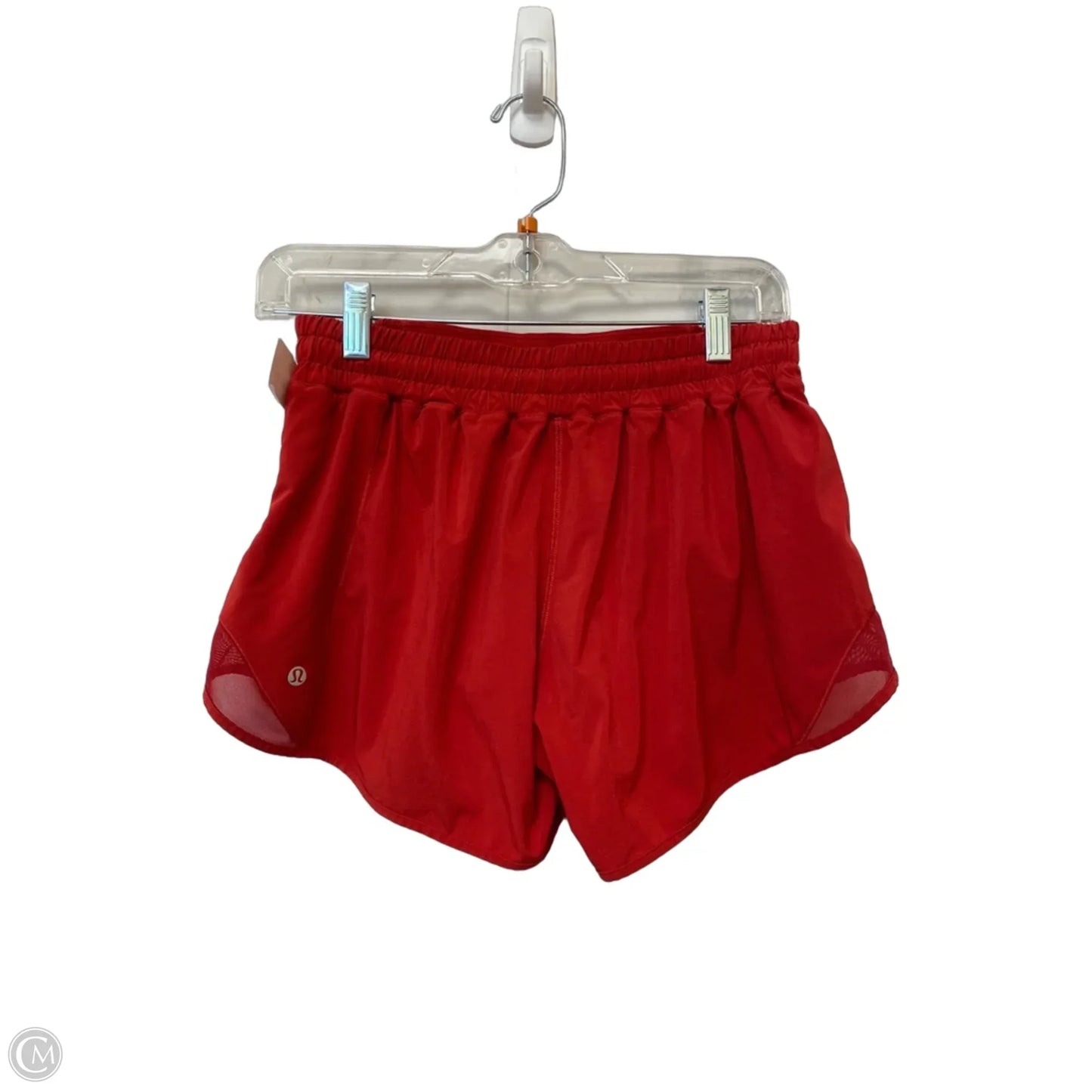 Athletic Shorts By Lululemon In Red, Size: 8