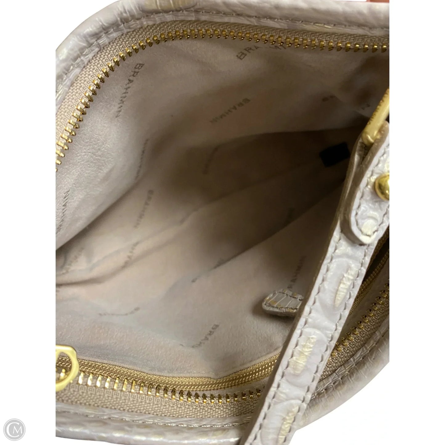 Handbag Designer By Brahmin, Size: Small