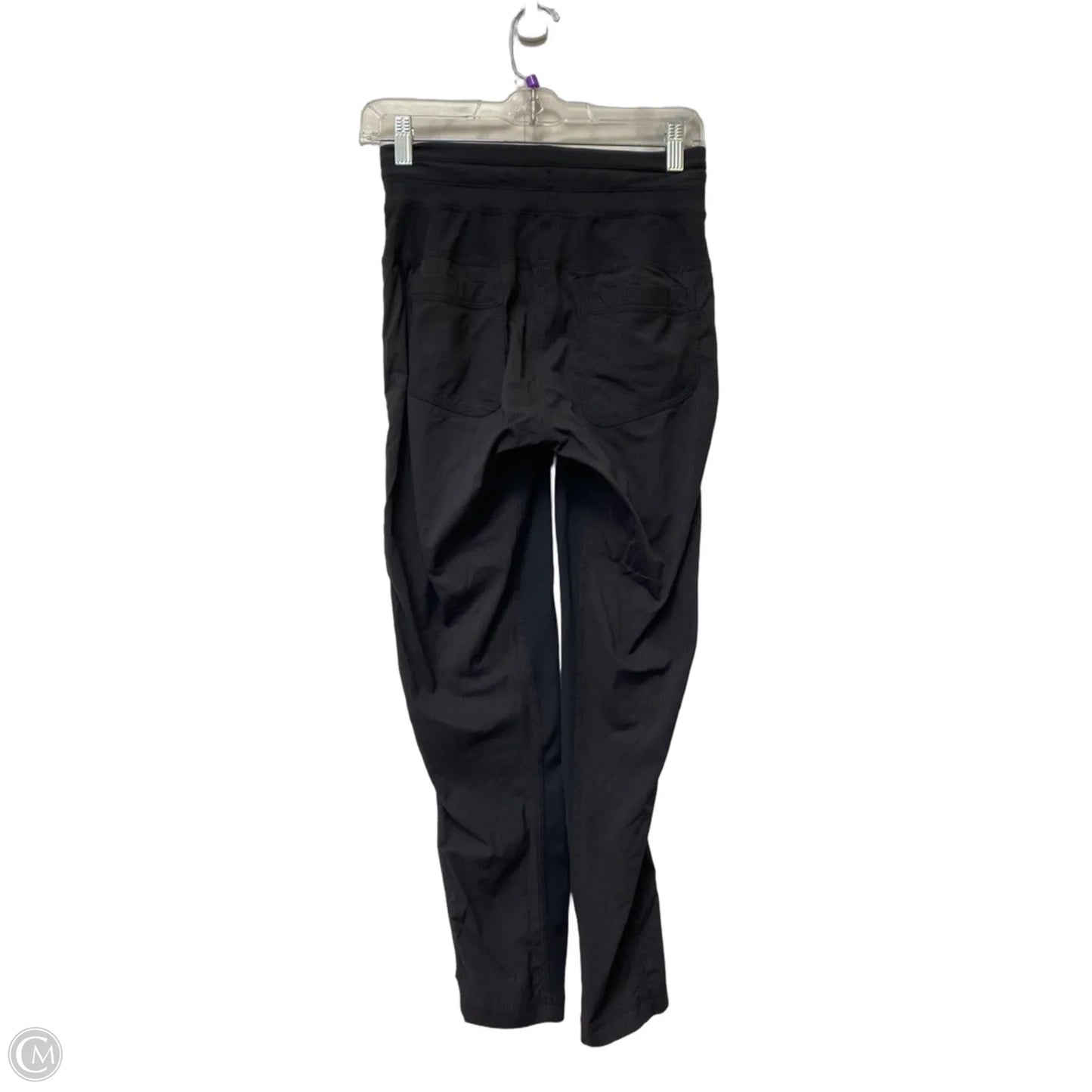 Athletic Pants By Lululemon In Black, Size: Xs