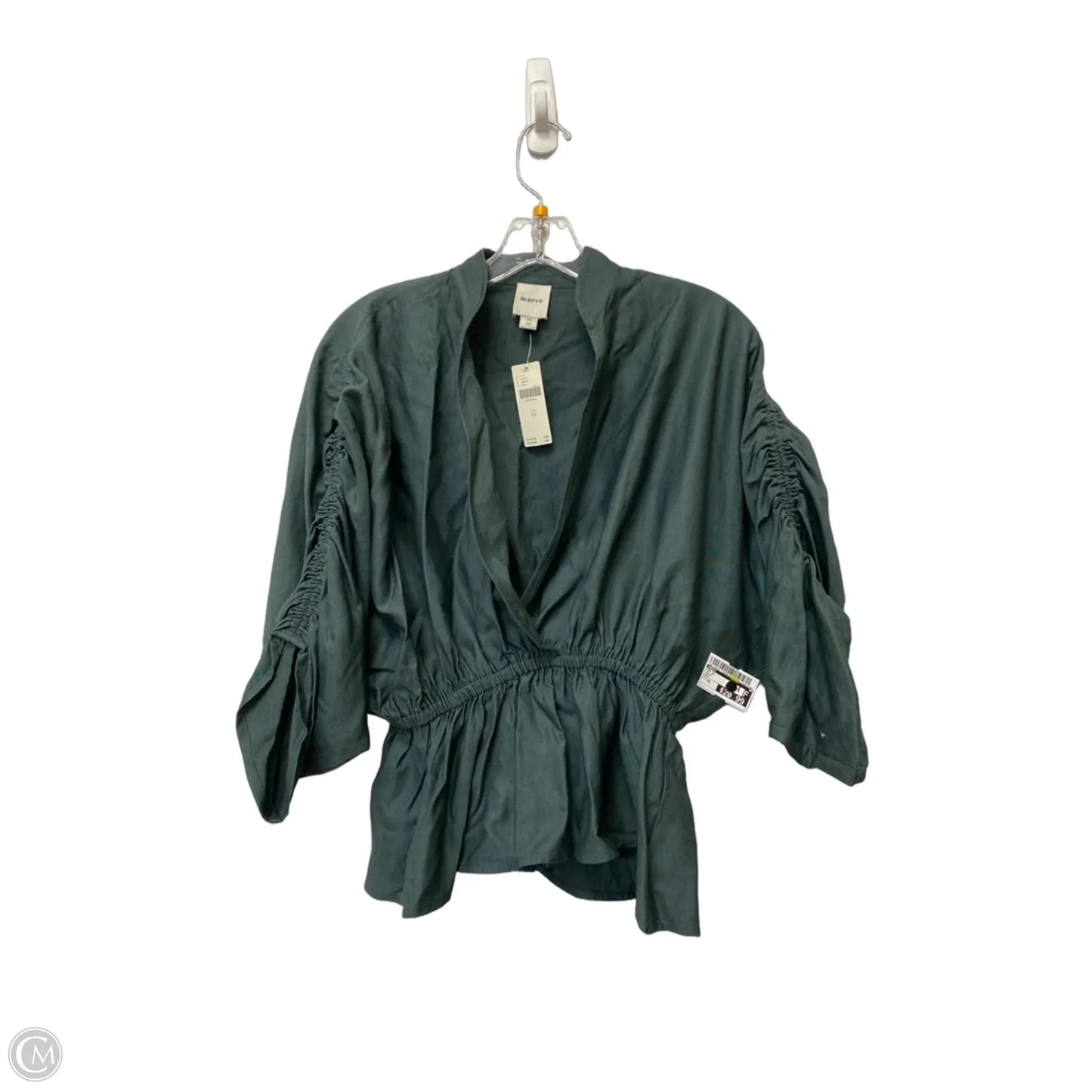 Top Short Sleeve By Maeve In Green, Size: Xs