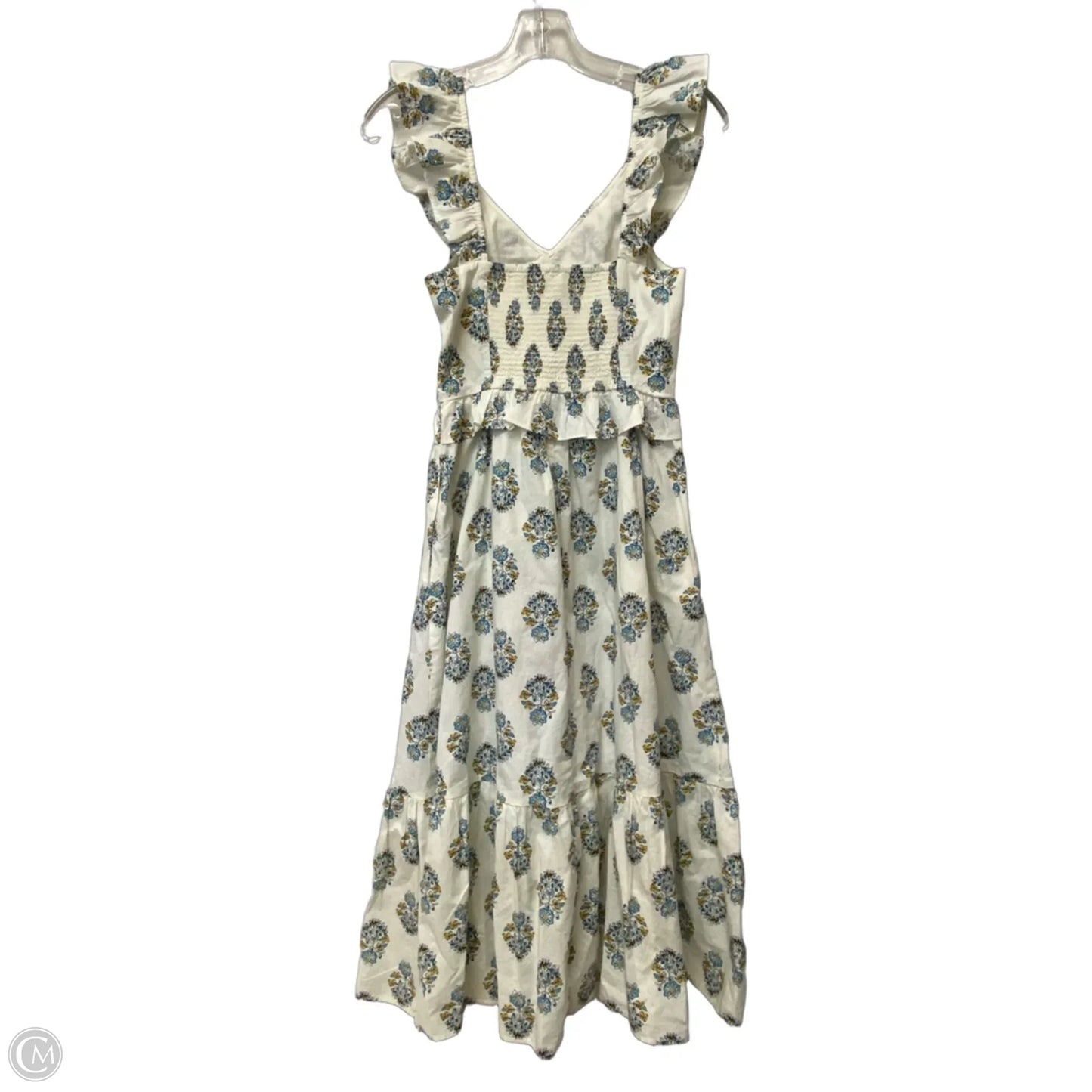 Dress Casual Midi By J. Crew In Floral Print, Size: 0