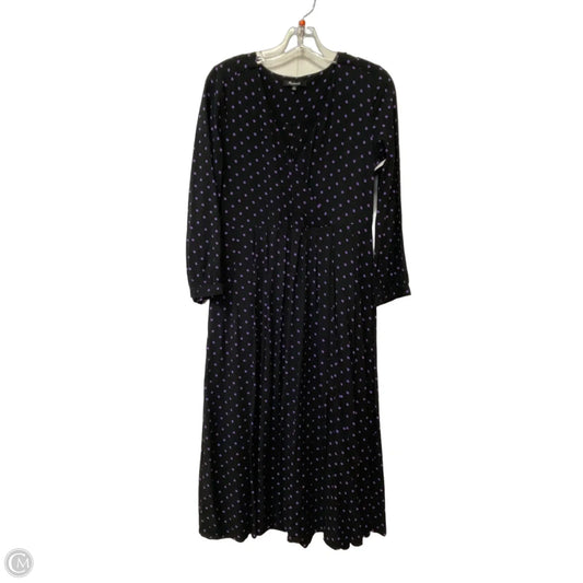 Dress Casual Maxi By Madewell In Polkadot Pattern, Size: Xs