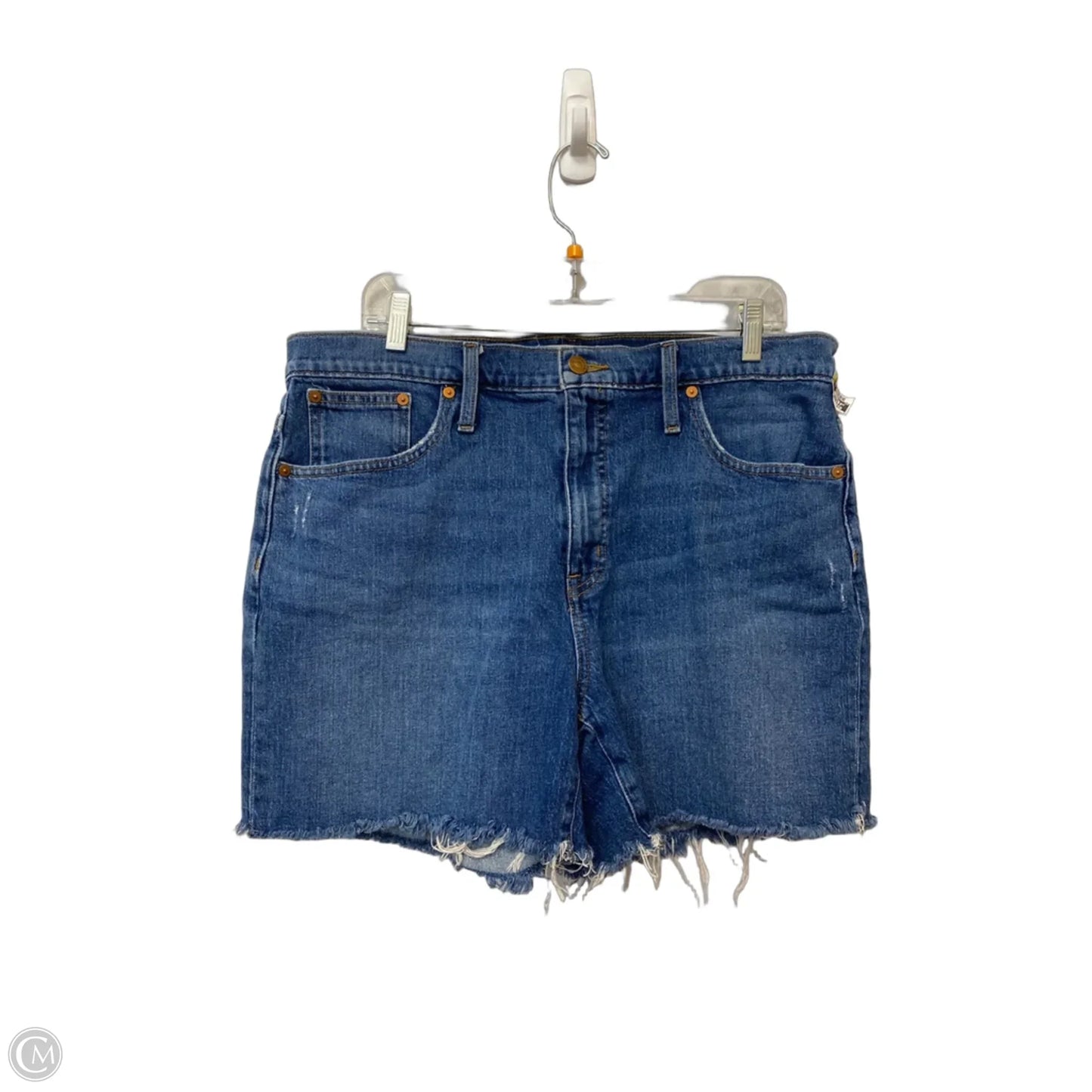 Shorts By Madewell In Blue Denim, Size: 14