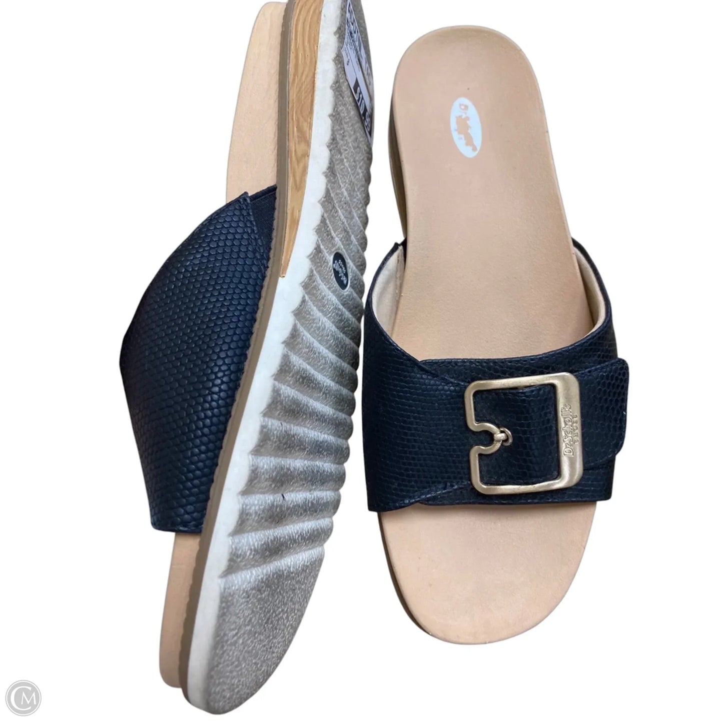 Sandals Flats By Dr Scholls In Black, Size: 8