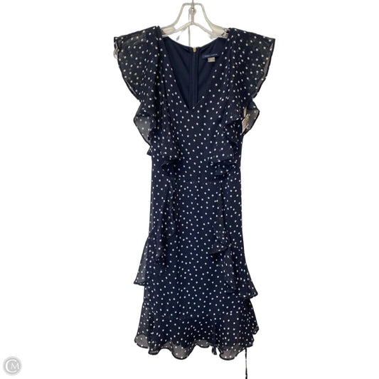 Dress Casual Midi By Tommy Hilfiger In Polkadot Pattern, Size: 6