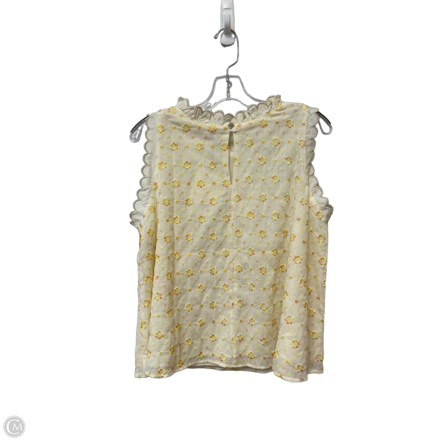 Top Sleeveless By &merci In Cream, Size: L