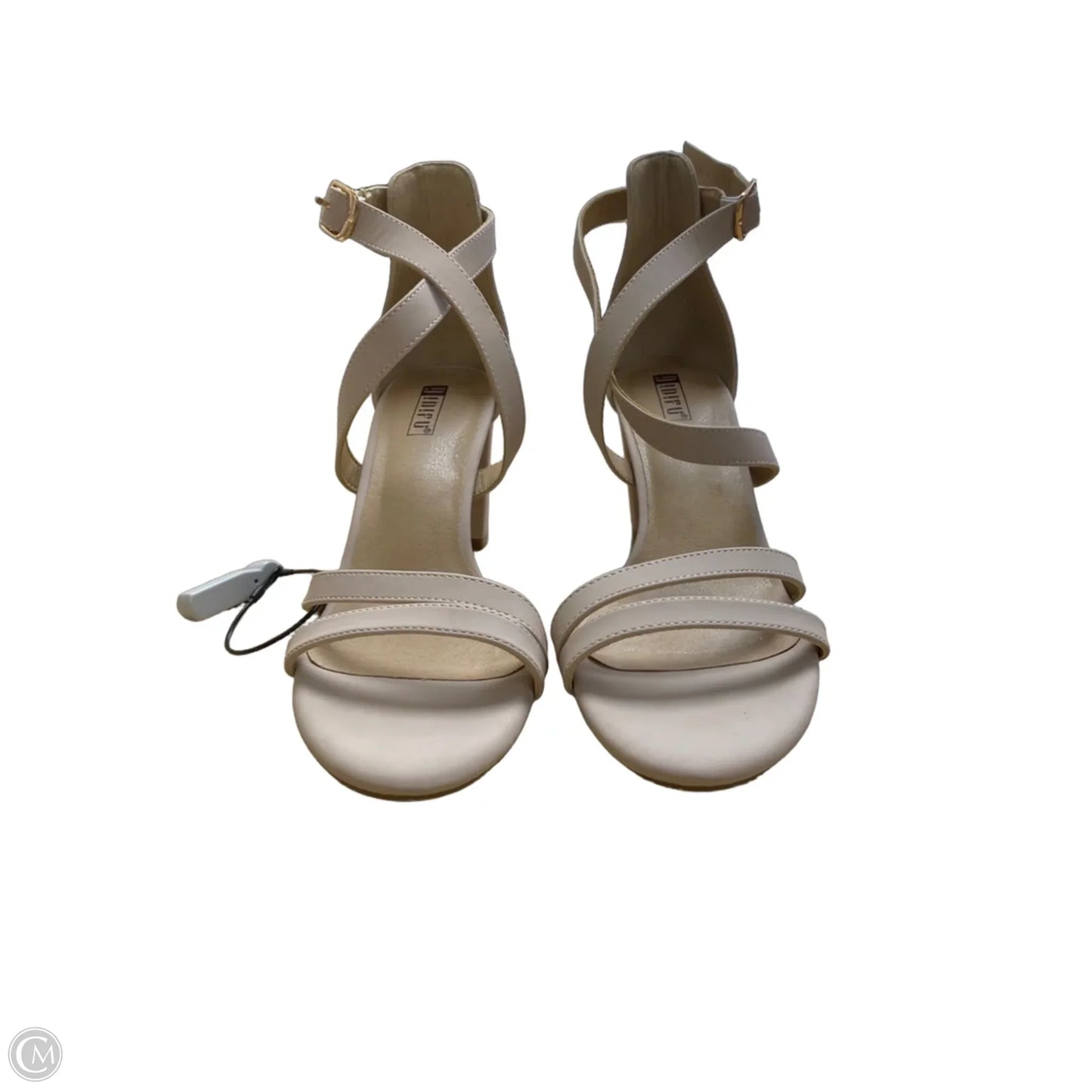 Shoes Heels Block By Cmf In Tan, Size: 8.5