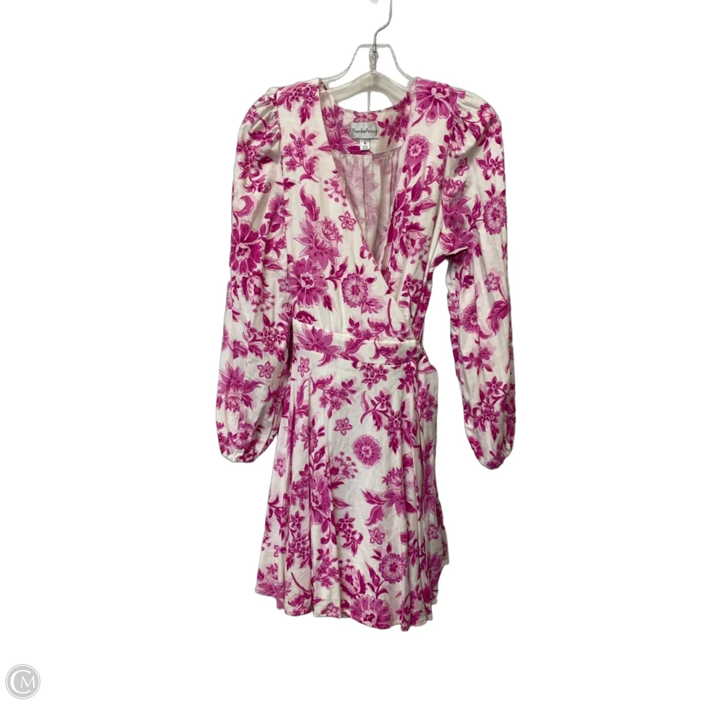 Dress Casual Midi By Premier Amour In Pink, Size: 8