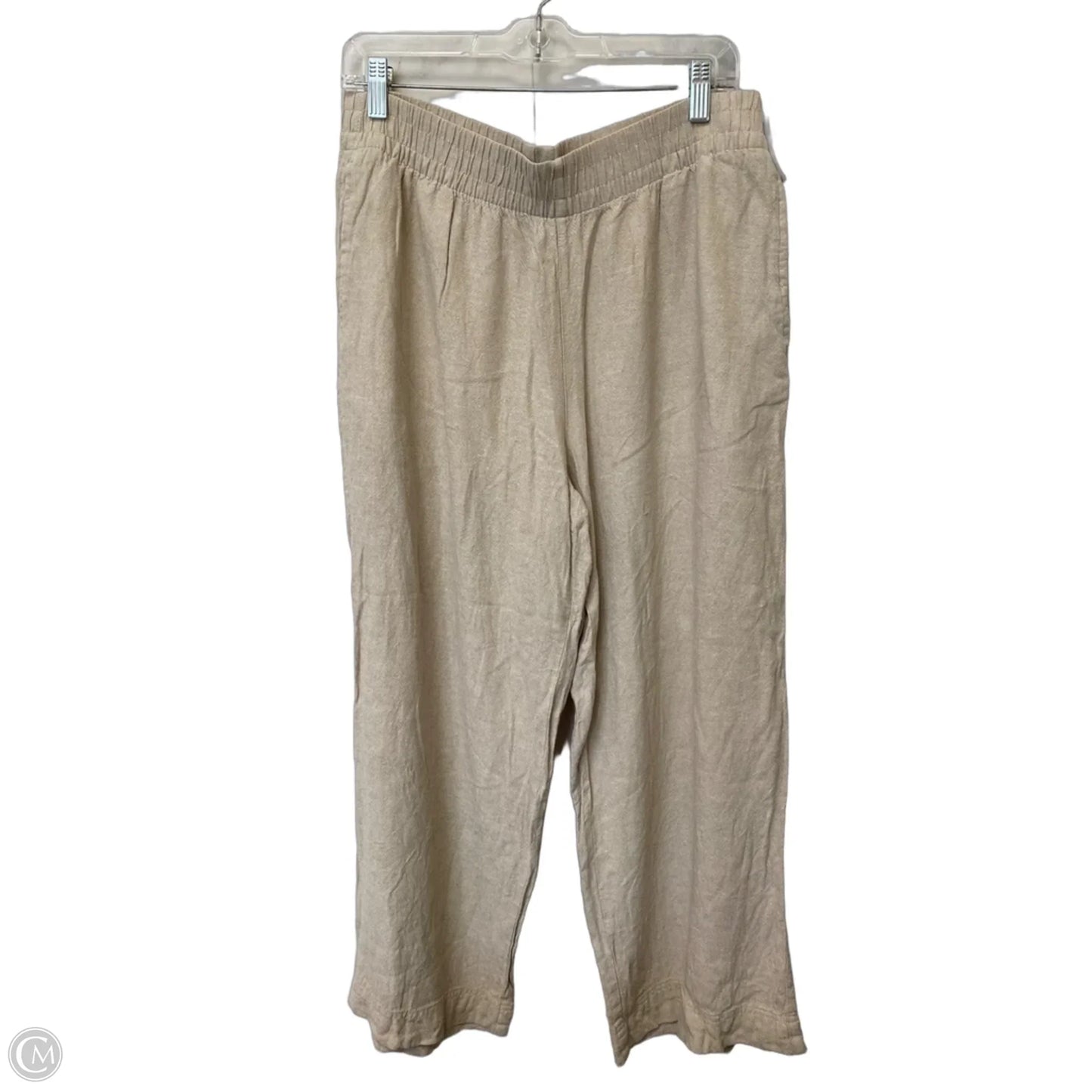 Pants Linen By Old Navy In Tan, Size: L