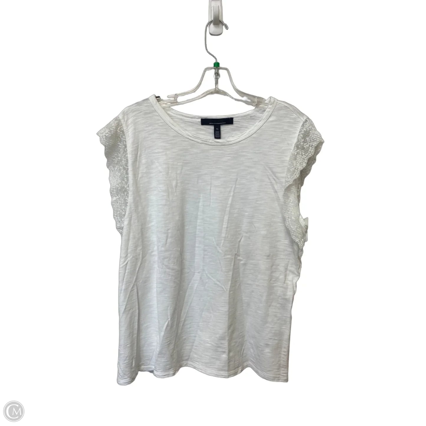 Top Sleeveless By White House Black Market In White, Size: Xl