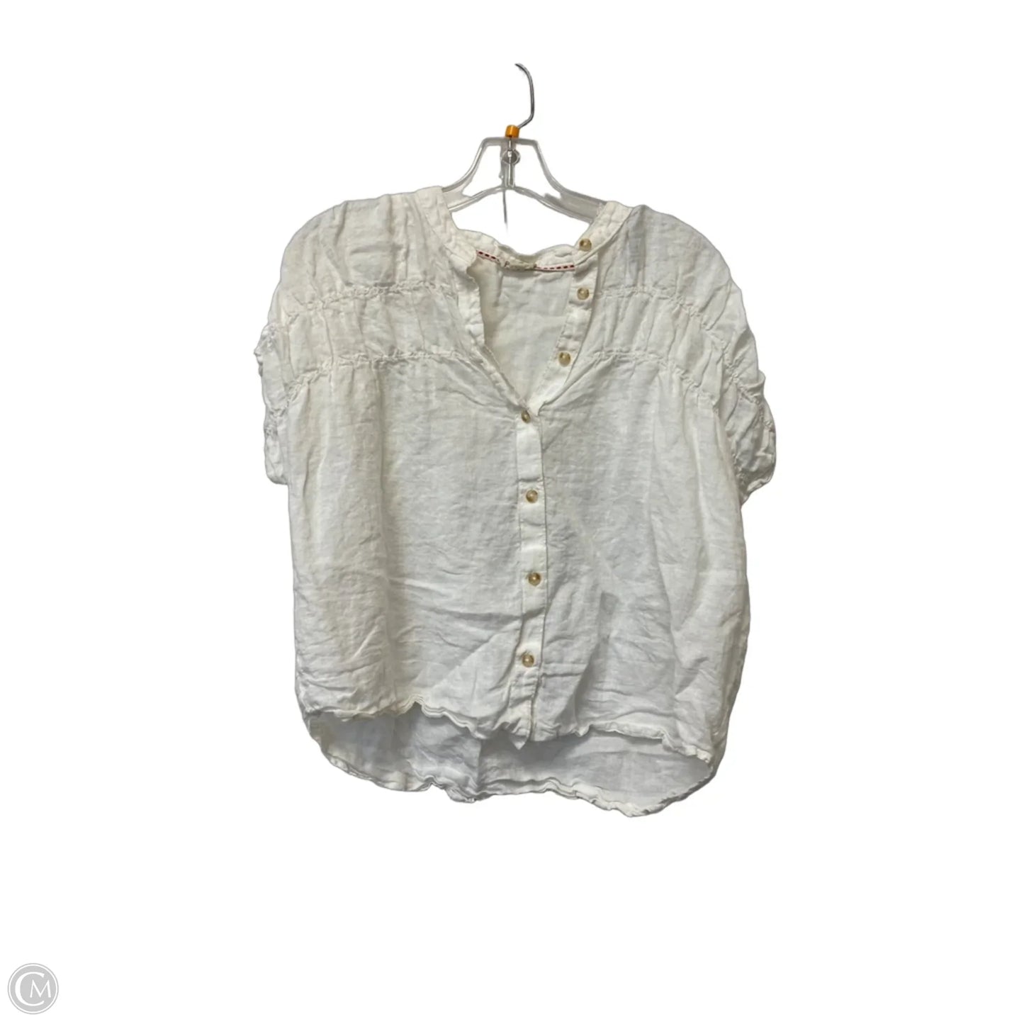 Top Short Sleeve By Pilcro In White, Size: M