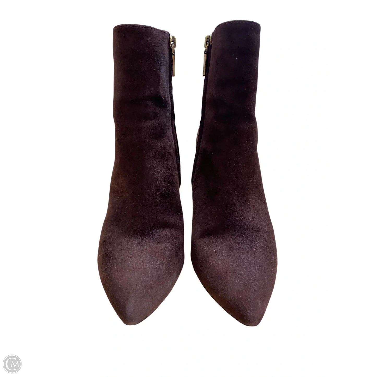 Boots Designer By Coach In Brown, Size: 8