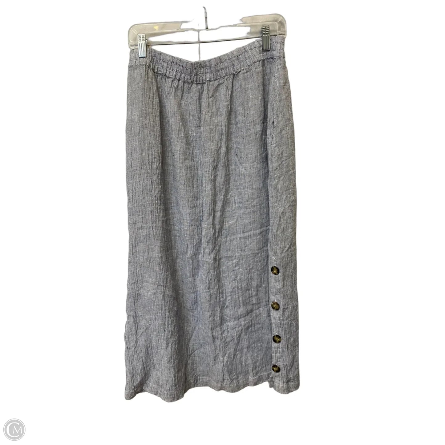 Skirt Maxi By Tahari In Grey, Size: L