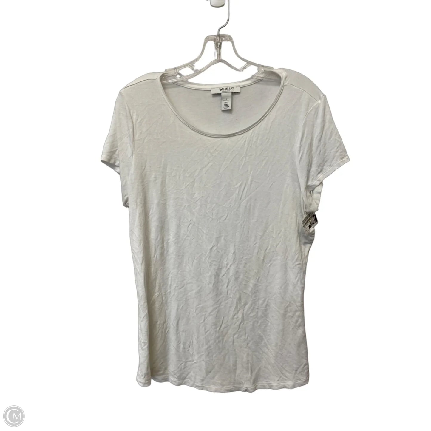 Top Sleeveless Basic By White House Black Market In White, Size: L