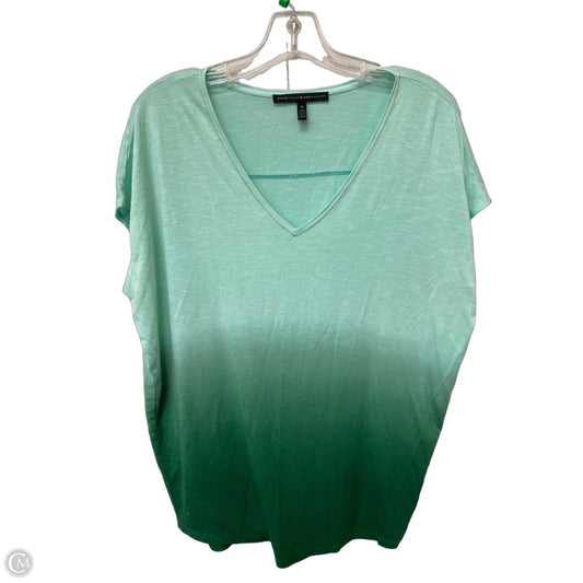 Top Short Sleeve By White House Black Market In Green, Size: Xs