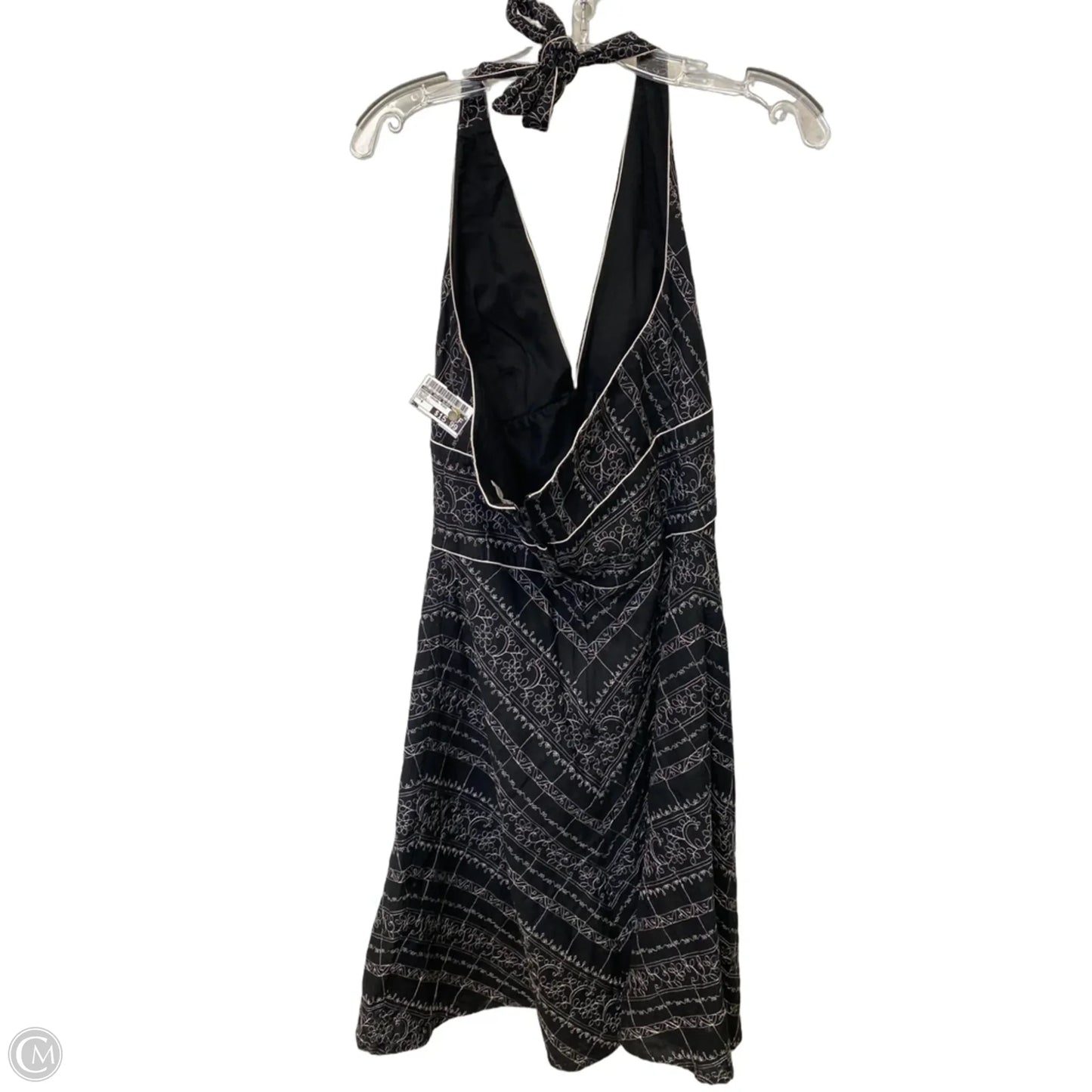 Dress Casual Midi By White House Black Market In Black, Size: 8