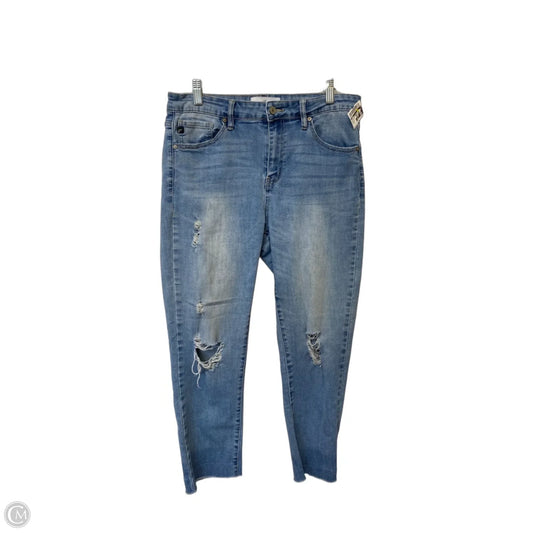 Jeans Boyfriend By Kancan In Blue Denim, Size: 10