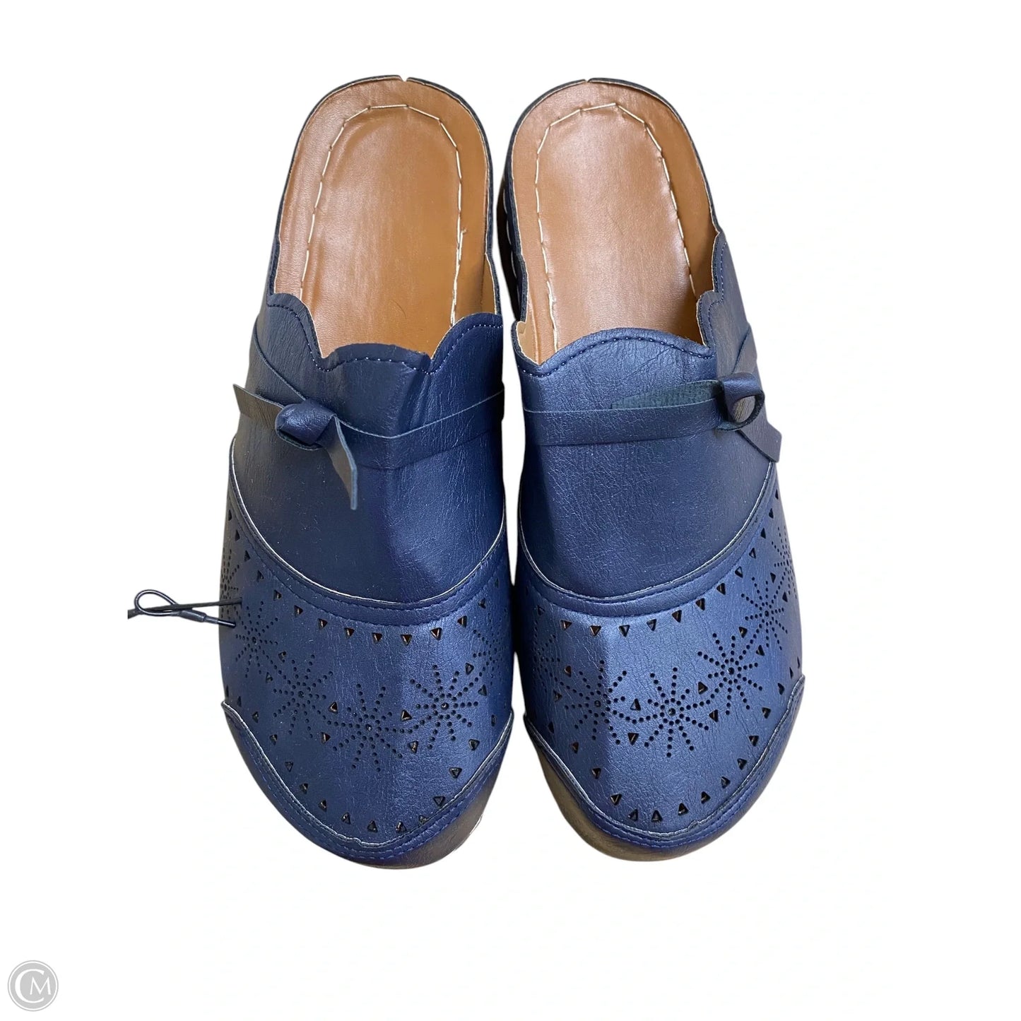 Shoes Flats By Cmf In Blue, Size: 9