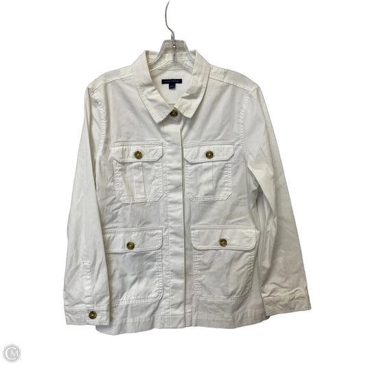 Jacket Other By Tommy Hilfiger In White, Size: L