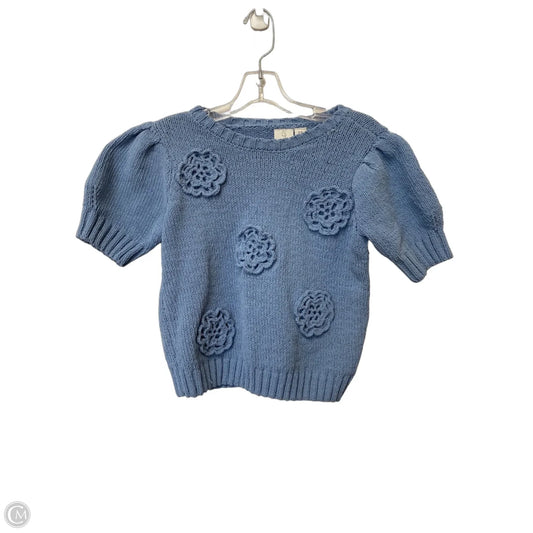 Top Short Sleeve By Joie In Blue, Size: Xl
